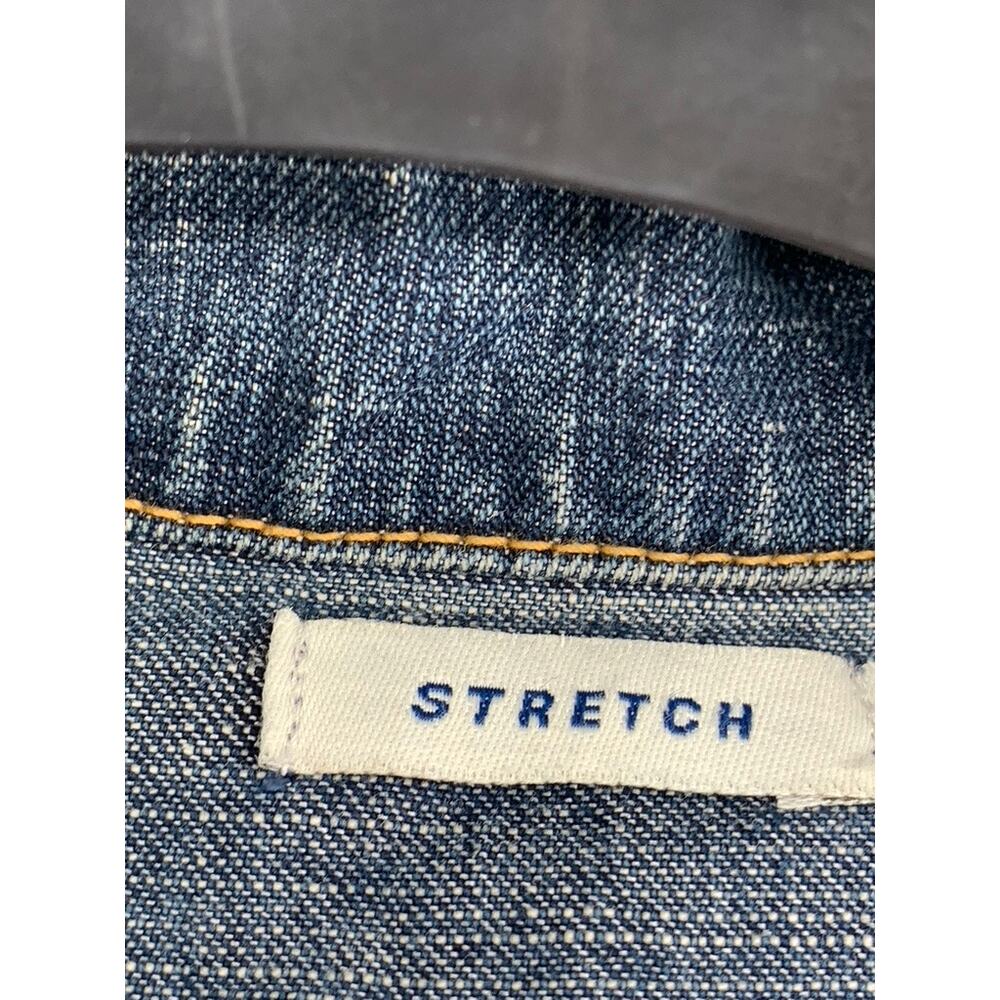 OLD NAVY Women's Blue Vintage Denim Stretch Button-Up Jacket SZ XS - Picture 5 of 9